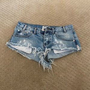 One teaspoon trashwhores shorts